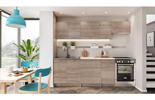 KUHINJA MELA 1,8/2,4 M – HRAST TARTUF