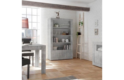 Knjižna polica s 2 vrata i 3 police, 191 cm - URBINO 201335-20