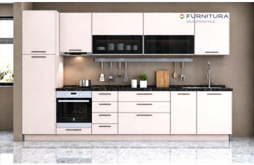 LINIJSKA KUHINJA JELA OPERA 360CM (MOŽE I PO MJERI)