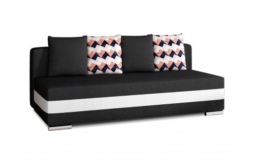 Minimalistički kauč Calia s ležajem i spremištem