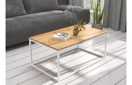 Moderna kavna stolić NARISA - BIJELA