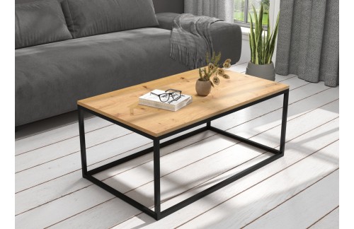 Moderna kavna stolić NARISA - CRNA