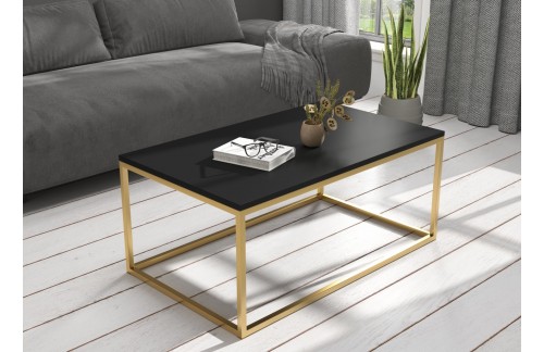 Moderna kavna stolić NARISA - ZLATNA