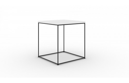 Moderna kvadratna stolić za kavu Adina - CRNA