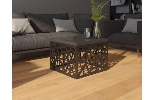 Moderna kvadratna klub stolić TACHTA 60x60