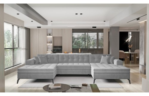 Moderna kutna garnitura Vertizo u obliku slova U