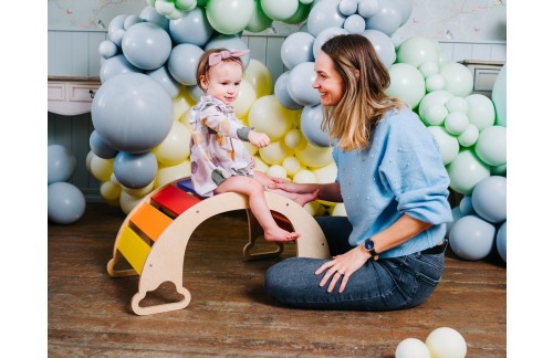 MONTESSORI LJULJAČKA - DUGA (VIŠE BOJA)