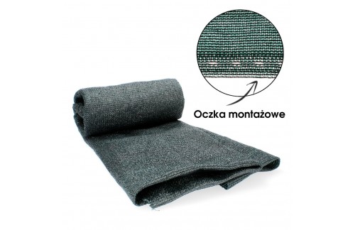 Zaštitna mreža za ogradu Coreno 50m (TAMNO ZELENA)