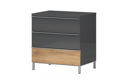 VELIKI NOĆNI ORMARIĆ KALLA ONYX 