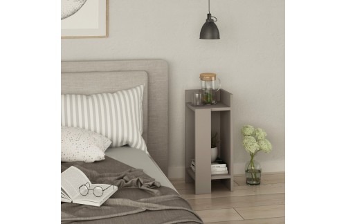 Noćni ormarić Panor (Svijetla moka)