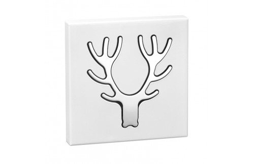 Vješalica RUDOLF - bijela 