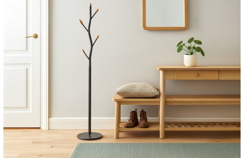 Vješalica Vunen (crna)