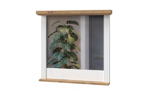 OGLEDALO MILLA TARA-BIJELA