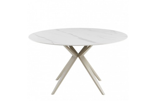 Okrugli blagovaonski stol VALERA (mramor)