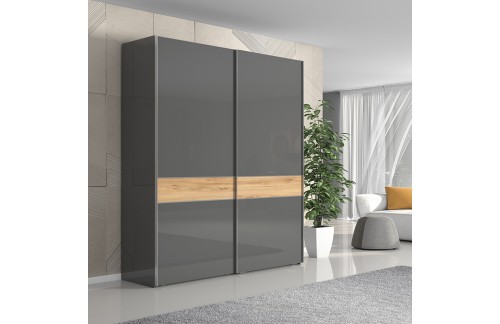 ORMAR SA KLIZNIM VRATIMA KALLA ONYX 180 CM 