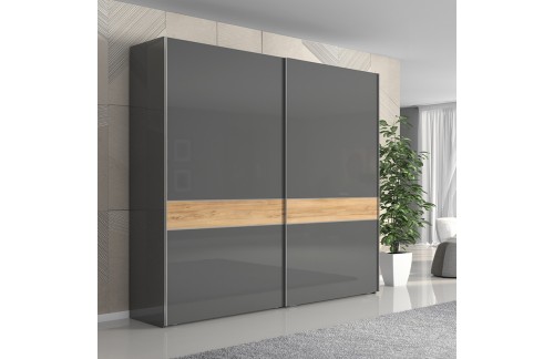 ORMAR SA KLIZNIM VRATIMA KALLA ONYX 230 CM