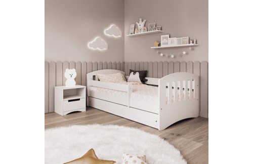 DJEČJI KREVET EMA 180X80 (VIŠE BOJA)-Bijela