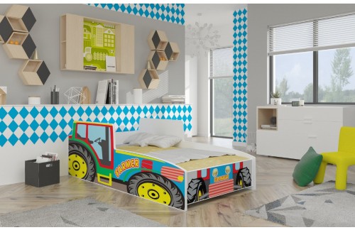 Dječji krevet FARMER s madracem 160x80 cm