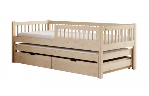 Dječji krevet Orio s madracem i ladicama 97 cm