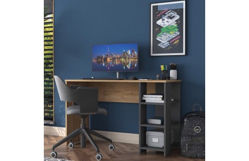 Radni stol Moran (Orah/Antracit)