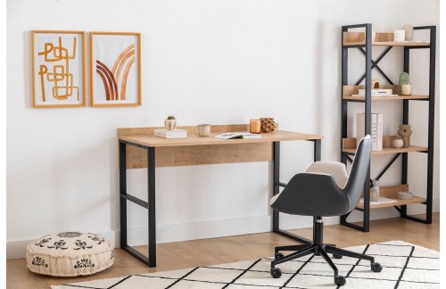 Radni stol Orven (Safir/Crna)