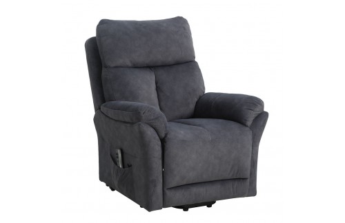 Naslonjač PABLO (tamno siva)