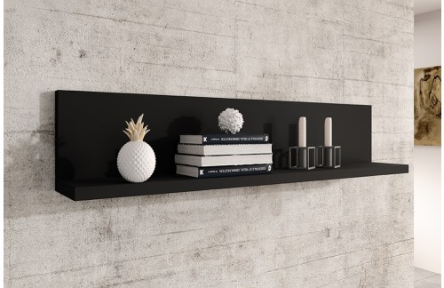 POLICA LUCY - CRNA SUPERMAT