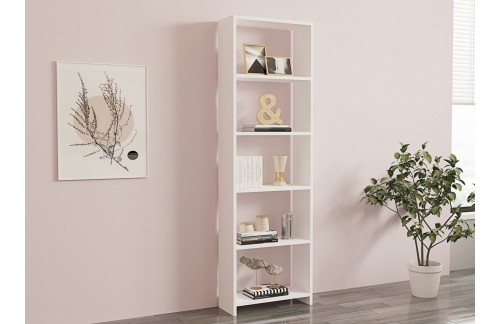 Zidna polica Kelan (Bijela)