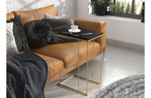 Pomoćni stolić DRU u modernom stilu - ZLATNA