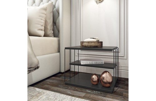 Pomoćni stolić Feral (Antracit)