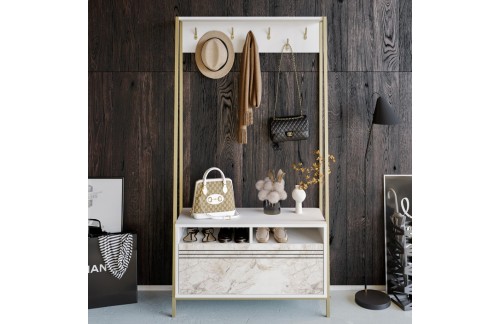 Predsoblje Kemon (Bijelo)