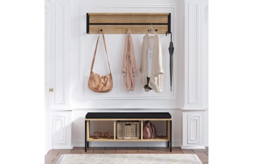 Predsoblje Orin (Hrast/Crna)