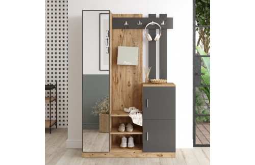 Predsoblje Ranol (Atlantski bor/Antracit)