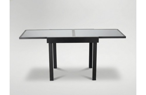 Raztegljiva aluminijasta stol Oliver 90/180 x 90 cm