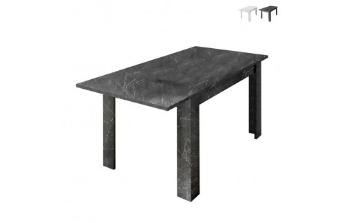 Proširivi blagovaonski stol s mramornim izgledom 137-185x90 cm CARRARA 348100AL