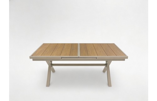 Razvlačivi vrtni stol Alena (bež)