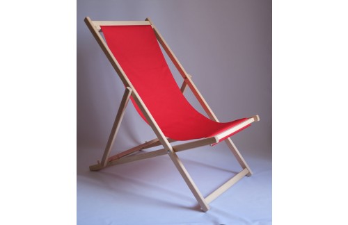 Klasična ležaljka LepLes-Crvena