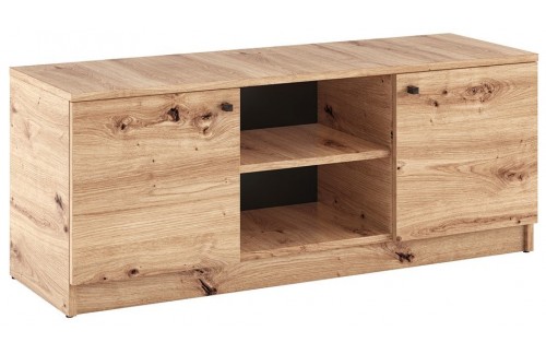 TV ormarić Evi I u boji hrasta Artisan 120 cm - HRAST ARTISAN-HRAST