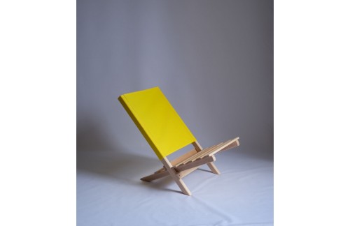 Sklopiva stolica LepLes -Žuta