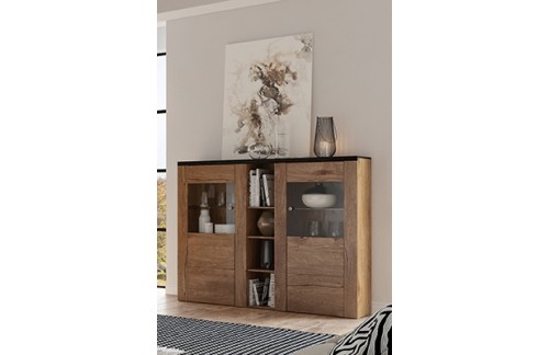 ŠIROKA  VITRINA LARONA - LEFKAS HRAST