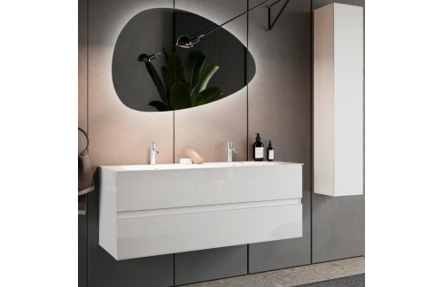 Moderni kupaonski ormarić s dvostrukim umivaonikom START 439013-S120