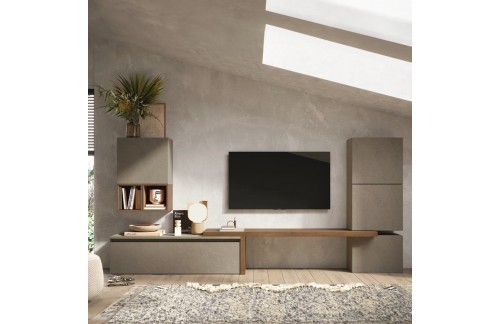 Moderna zidna jedinica za TV, 290x140 cm - INFINITY 2.0 900018