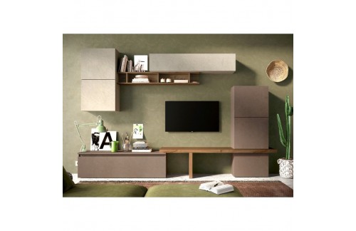 Moderna zidna jedinica za TV, duljina 290 cm, INFINITY 2.0 900019-AGBRMR