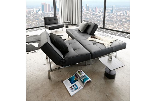 Stolica SPLITBACK CHAIR s kromiranim nogicama