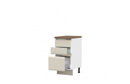 DONJI ELEMENT R-45-3MBOX/6 ZA KUHINJU INVICTUS - KAŠMIR MAT LAK