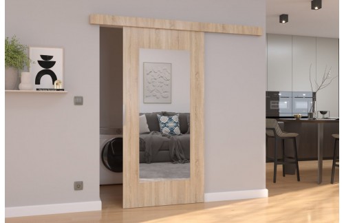 Zidna klizna vrata s ogledalom NELA 106 cm