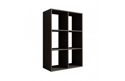 Zidna polica Lenti 2x3 sa 6 pretinaca