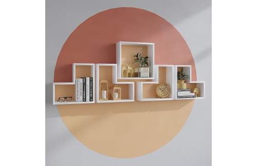 Zidna polica Telon (Bijela)