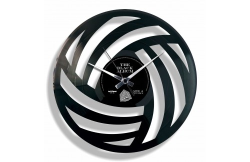 Zidni sat Disc'o'clock Pure Wool