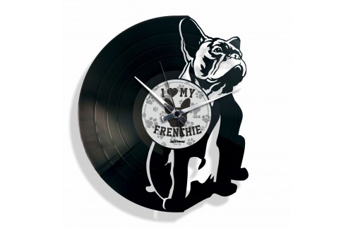 Zidni sat Disc'o'clock Hugo